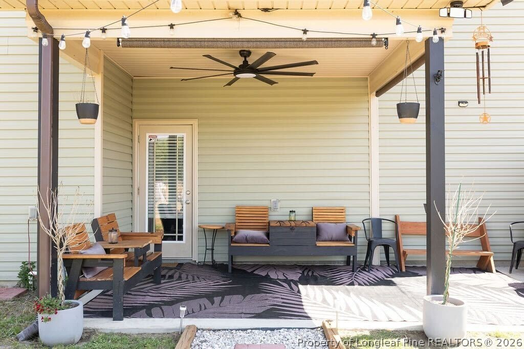 210 McGougan Road Lumber Bridge, NC 28357 - Photo 43 of 47 a outdoor space with furniture