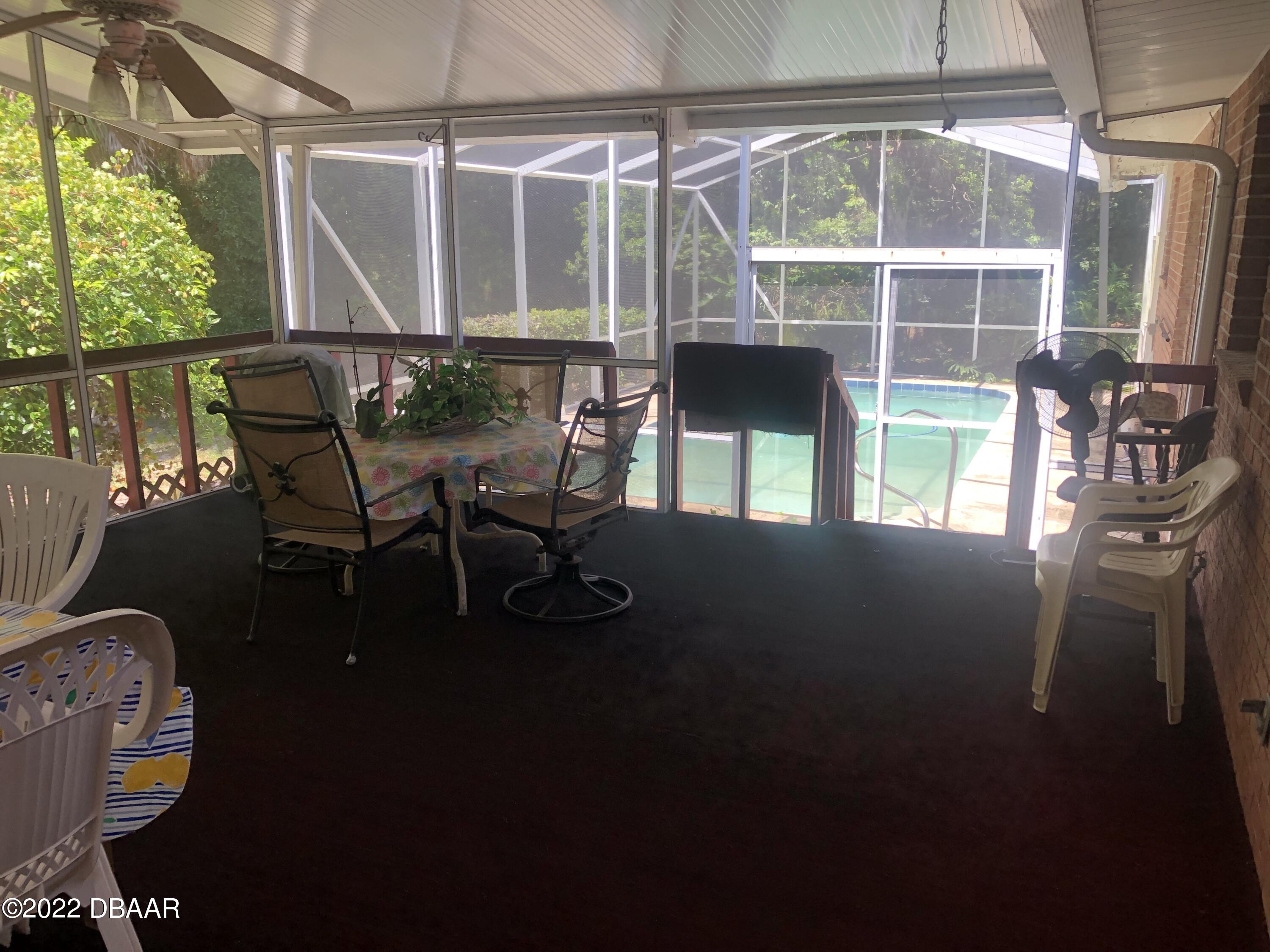 524 Fred Gamble Way Ormond Beach, FL 32174 - Photo 2 of 7 Patio/Pool View