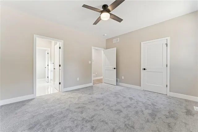 a view of empty room