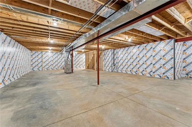 a view of under construction room and staircase