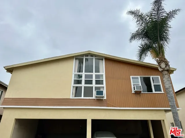 a view of a house with a window