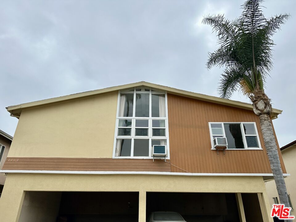 a view of a house with a window