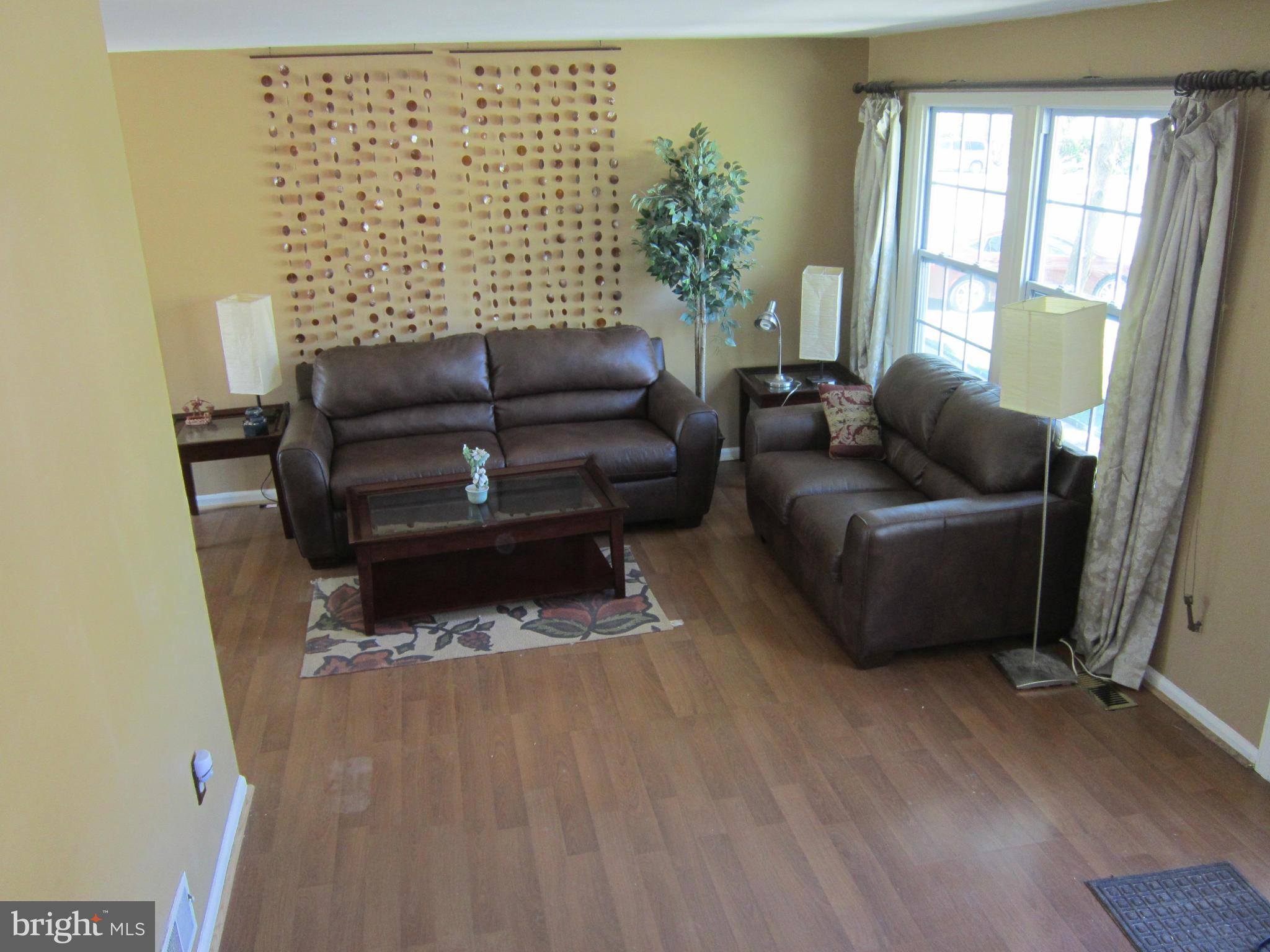 8587 Tyrolean Way Springfield, VA 22153 - Photo 8 of 30 a living room with furniture and a potted plant