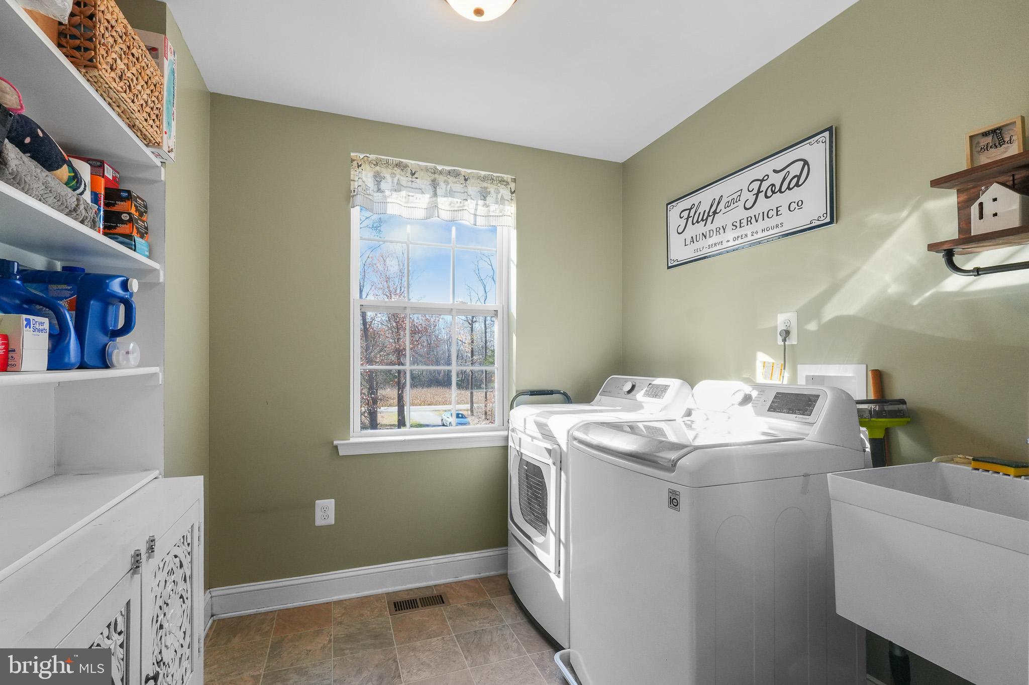 14930 Oaks Road Charlotte Hall, MD 20622 - Photo 31 of 42 Upstairs Laundry Room