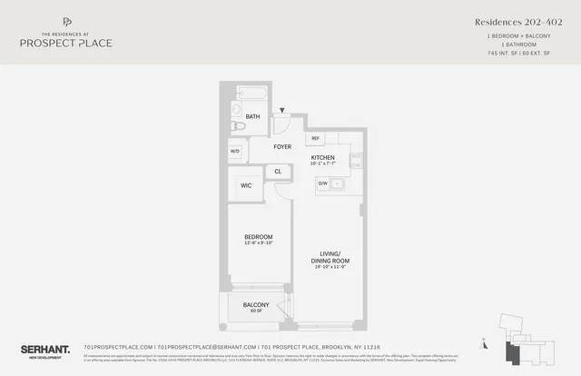a front view of a multi story building