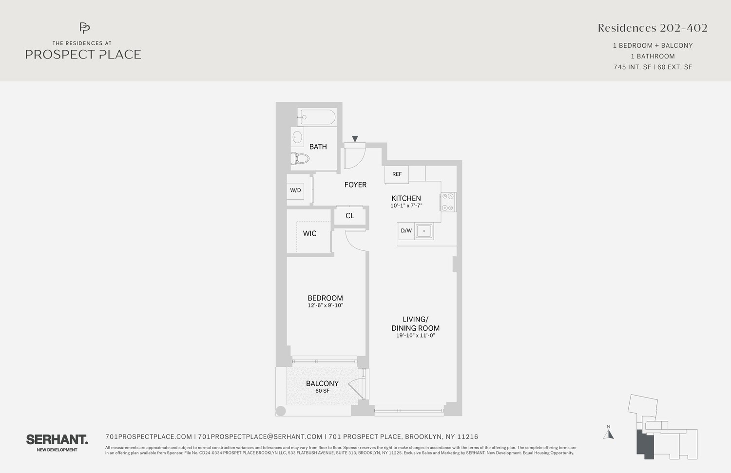 701 Prospect Place, Unit 202 Brooklyn, NY 11216 - Photo 7 of 7 unknown