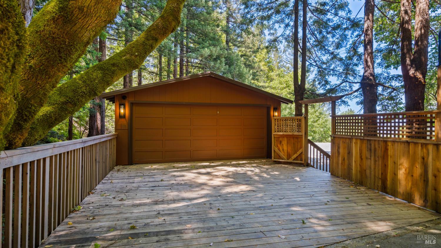 10 Fire Road Larkspur, CA 94939 - Photo 3 of 35 Two car detached garage with parking deck