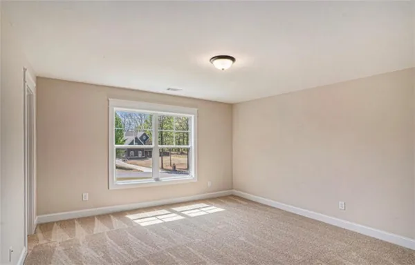 a view of empty room with window