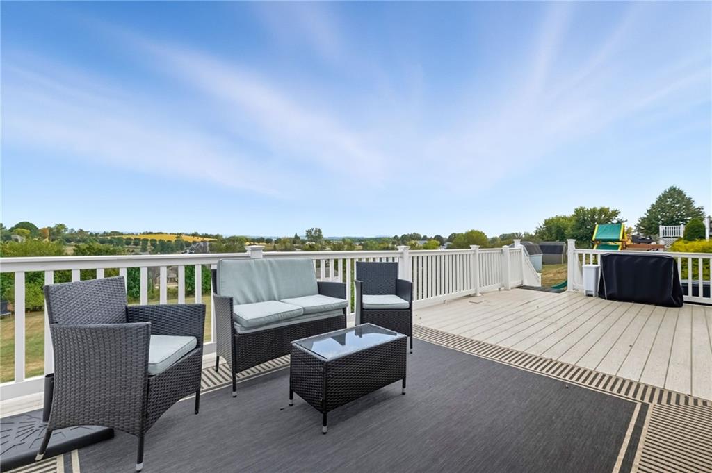 499 West Spring Grove Boulevard Rostraver Township, PA 15012 - Photo 40 of 46 a view of a patio with couches and a table