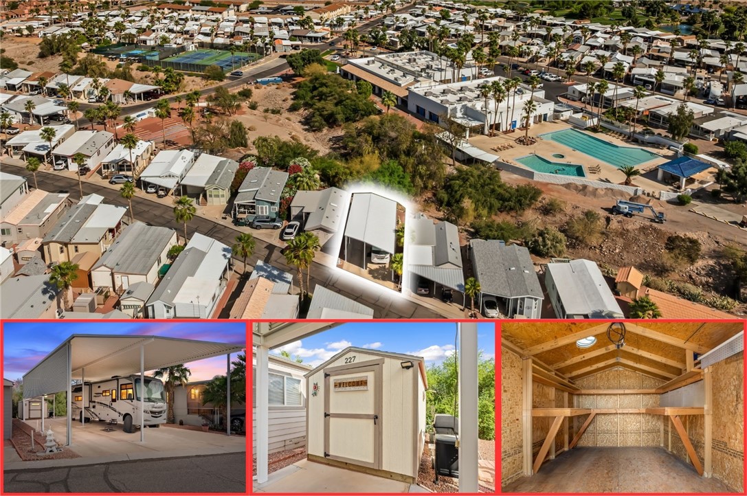 2000 Ramar Road, Unit 227 Bullhead City, AZ 86442 - Photo 1 of 40 Live the resort lifestyle? PREMIUM RV parking, turnkey storage, and unbeatable access to community amenities.