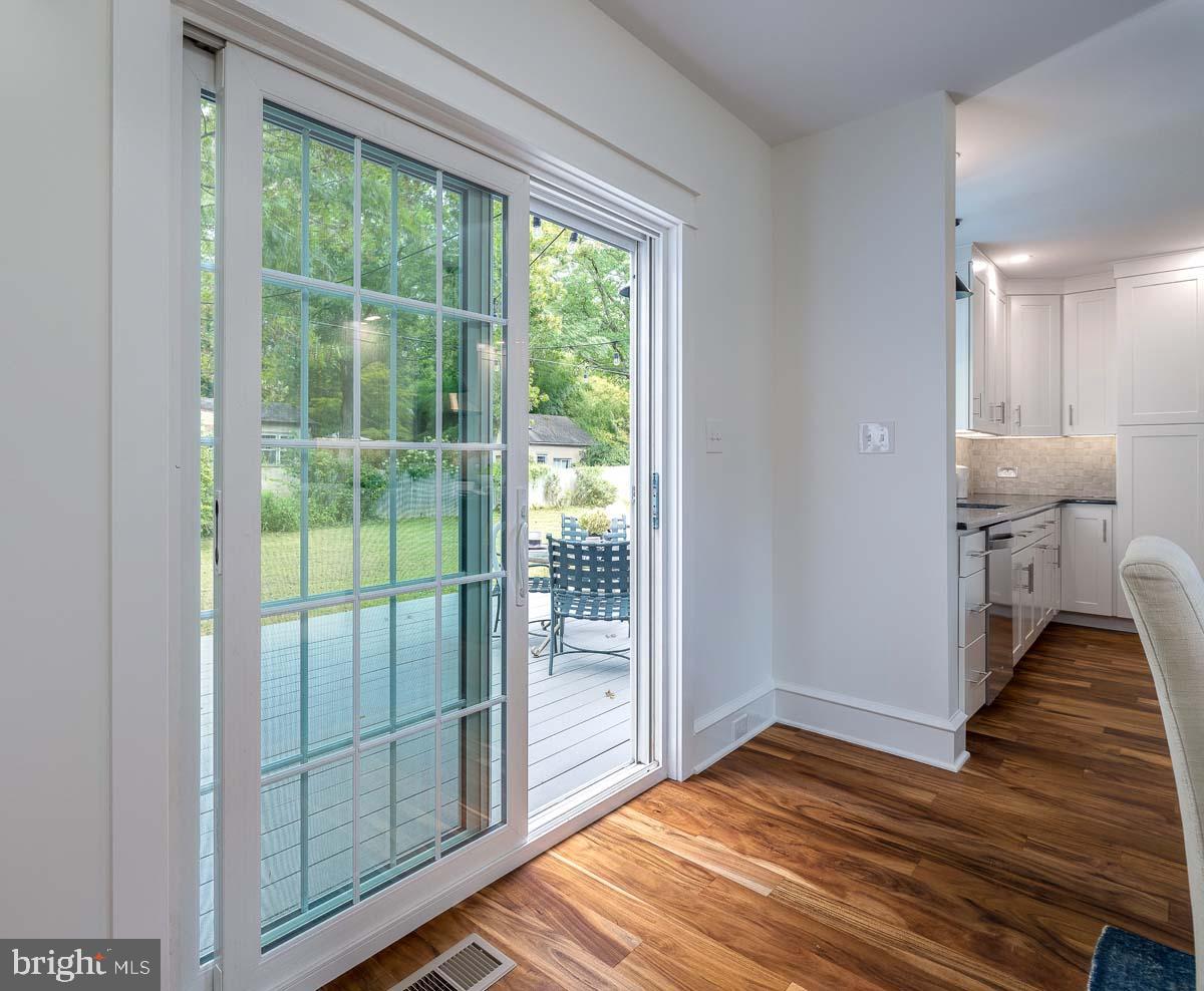 345 Park Avenue Swarthmore, PA 19081 - Photo 18 of 39 Sliding doors to large private deck