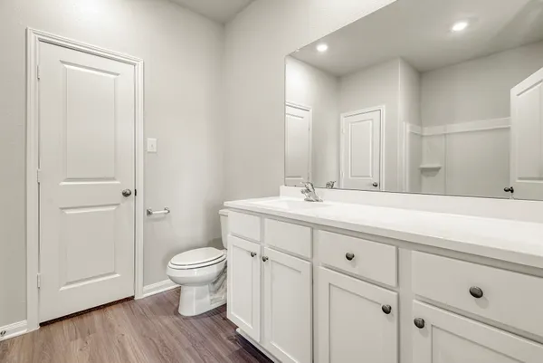 a bathroom with a sink and a toilet