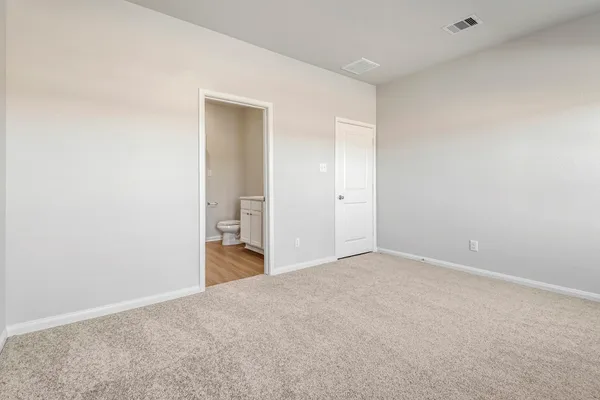 a view of empty room