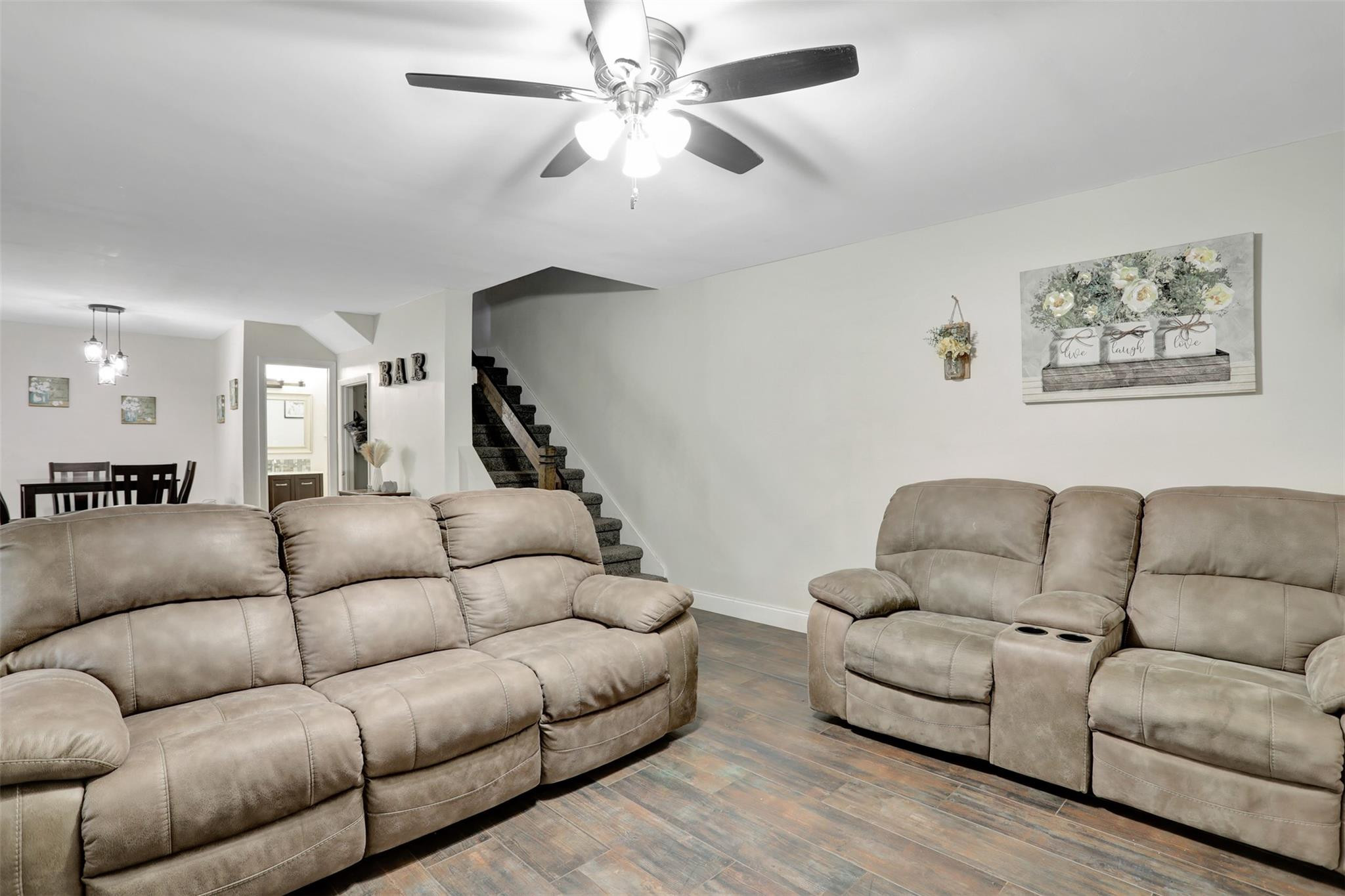 9430 Southwest 61st Way, Unit A Boca Raton, FL 33428 - Photo 12 of 32 a living room with furniture and a couch