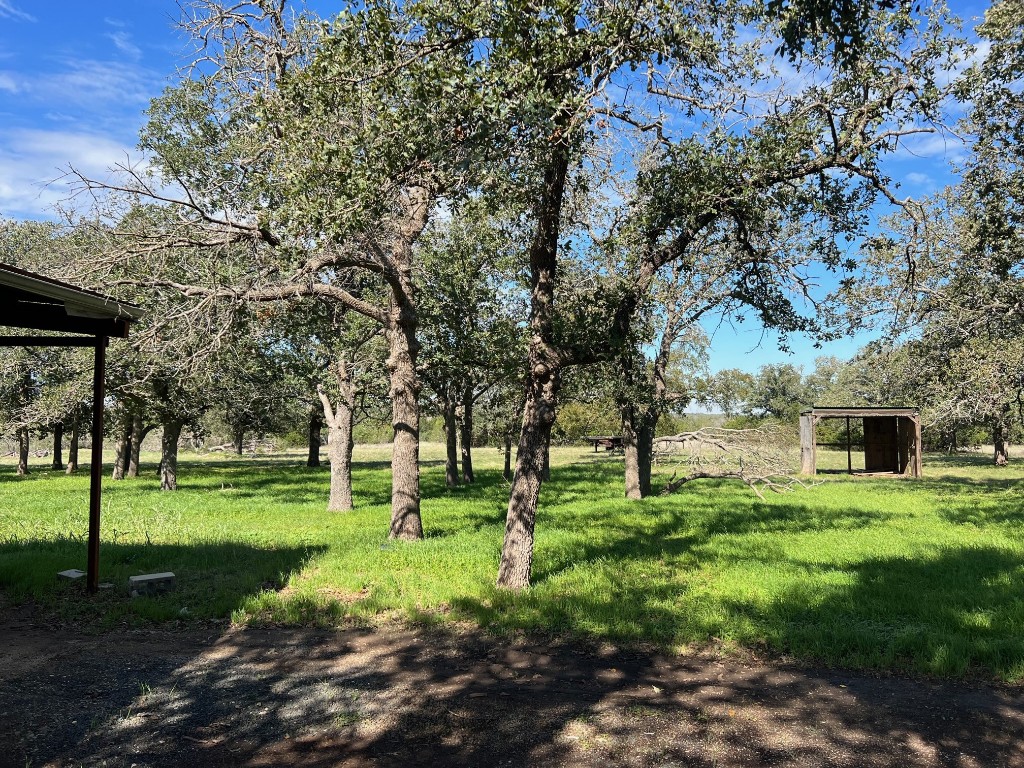 111 Chris Lane Florence, TX 76527 - Photo 20 of 24 a view of a backyard with garden