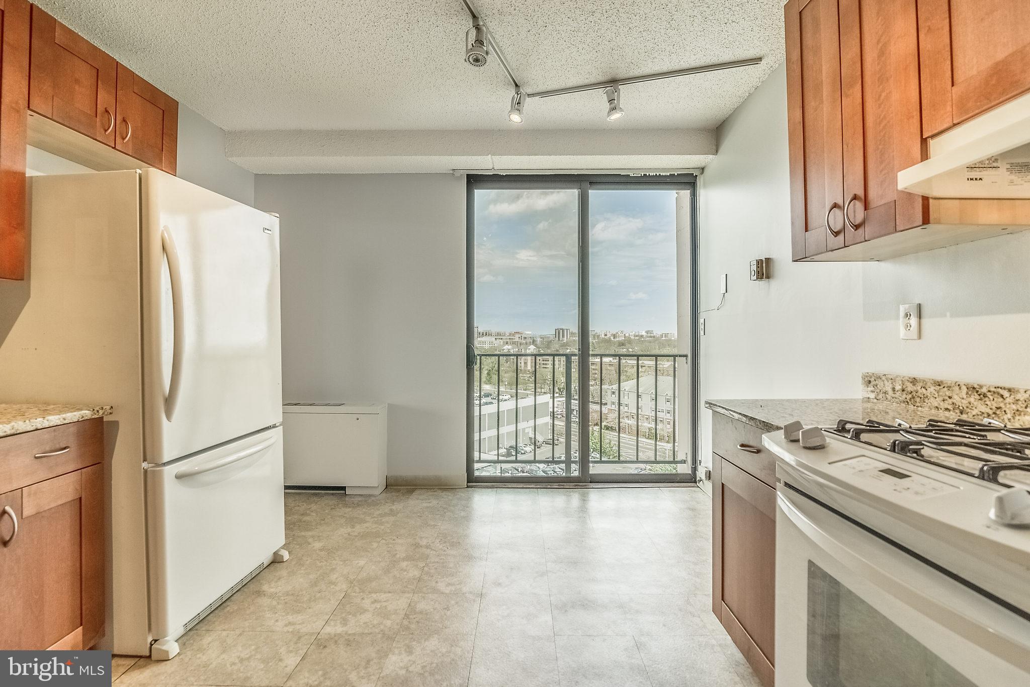 4141 North Henderson Road, Unit 1019 Arlington, VA 22203 - Photo 4 of 27 Bright kitchen with city views and modern finis...