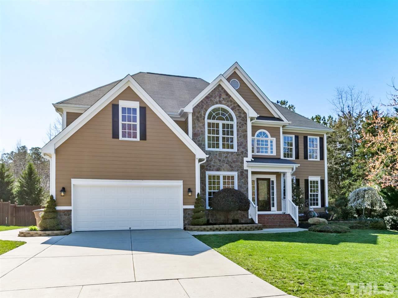 5944 Jones Farm Road Wake Forest, NC 27587 - Photo 1 of 25 Stone Exterior Accents Make This a Standout Home