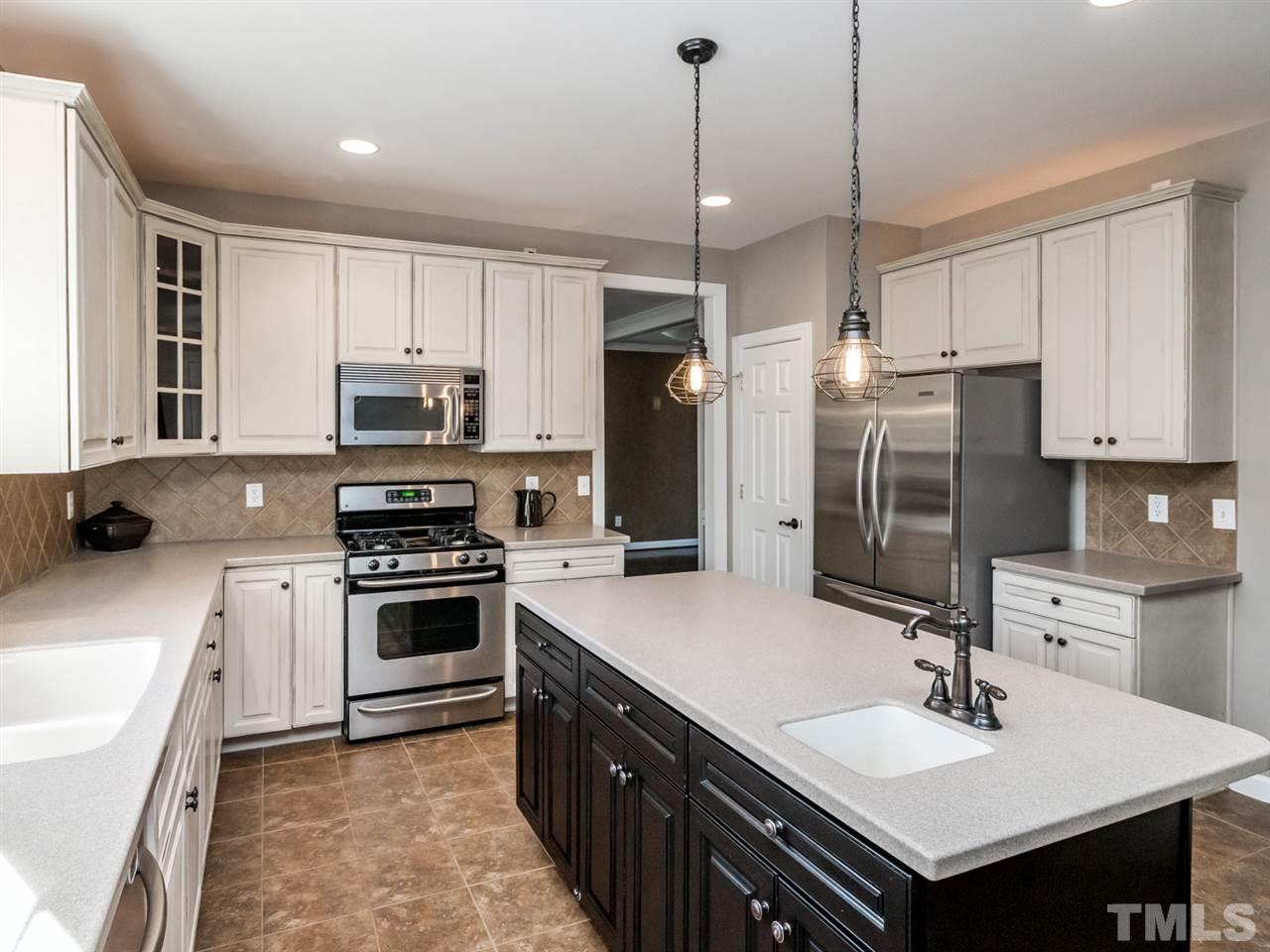 5944 Jones Farm Road Wake Forest, NC 27587 - Photo 6 of 25 Love to Cook But Kitchens Too Small - Not This Kitchen! Gas Stove, Tile Backsplash & Pantry