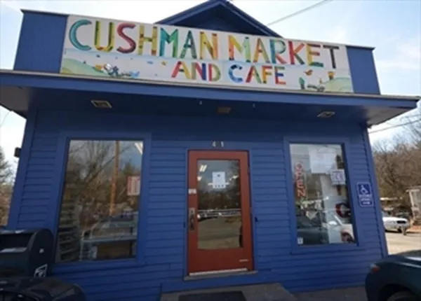 a sign on the side of the road