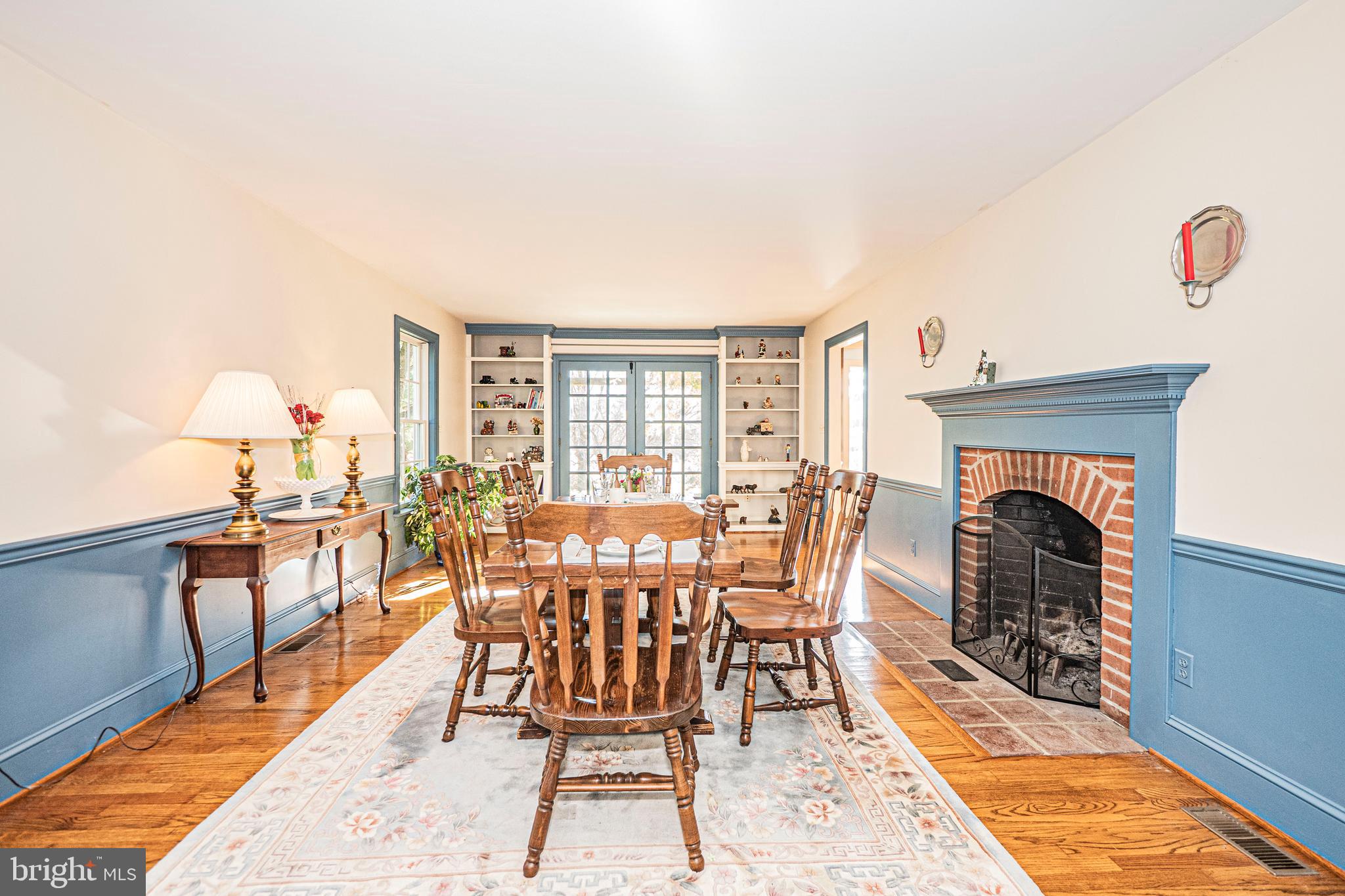 5710 Emory Road Upperco, MD 21155 - Photo 37 of 113 Main Level - Formal Dining Room w/ Fireplace