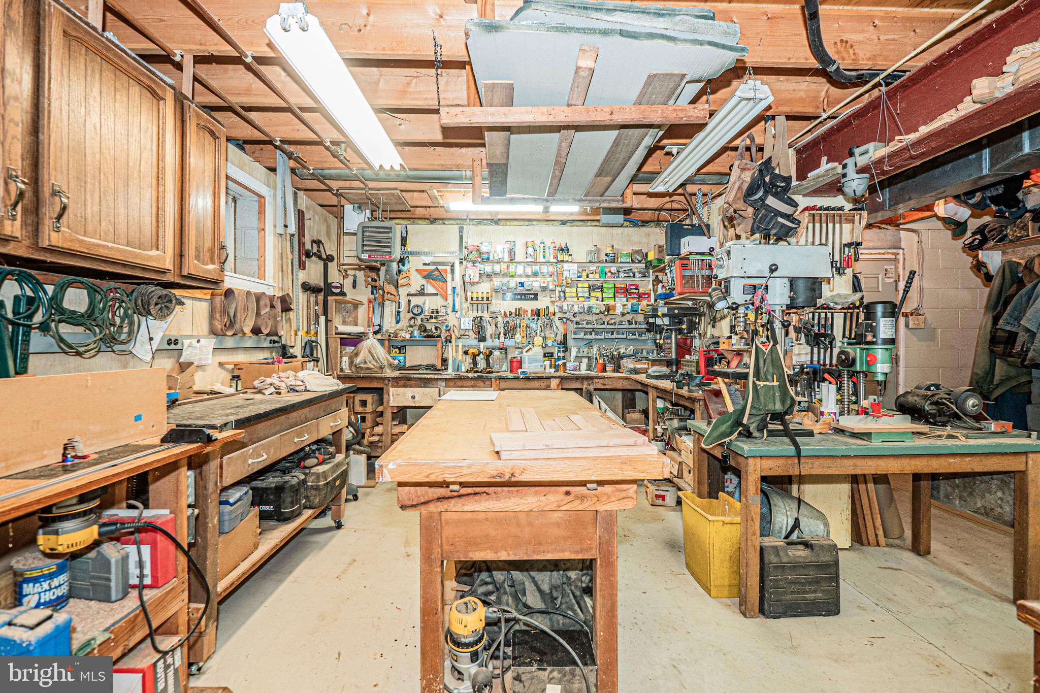 5710 Emory Road Upperco, MD 21155 - Photo 71 of 113 Lower Level - Work Shop