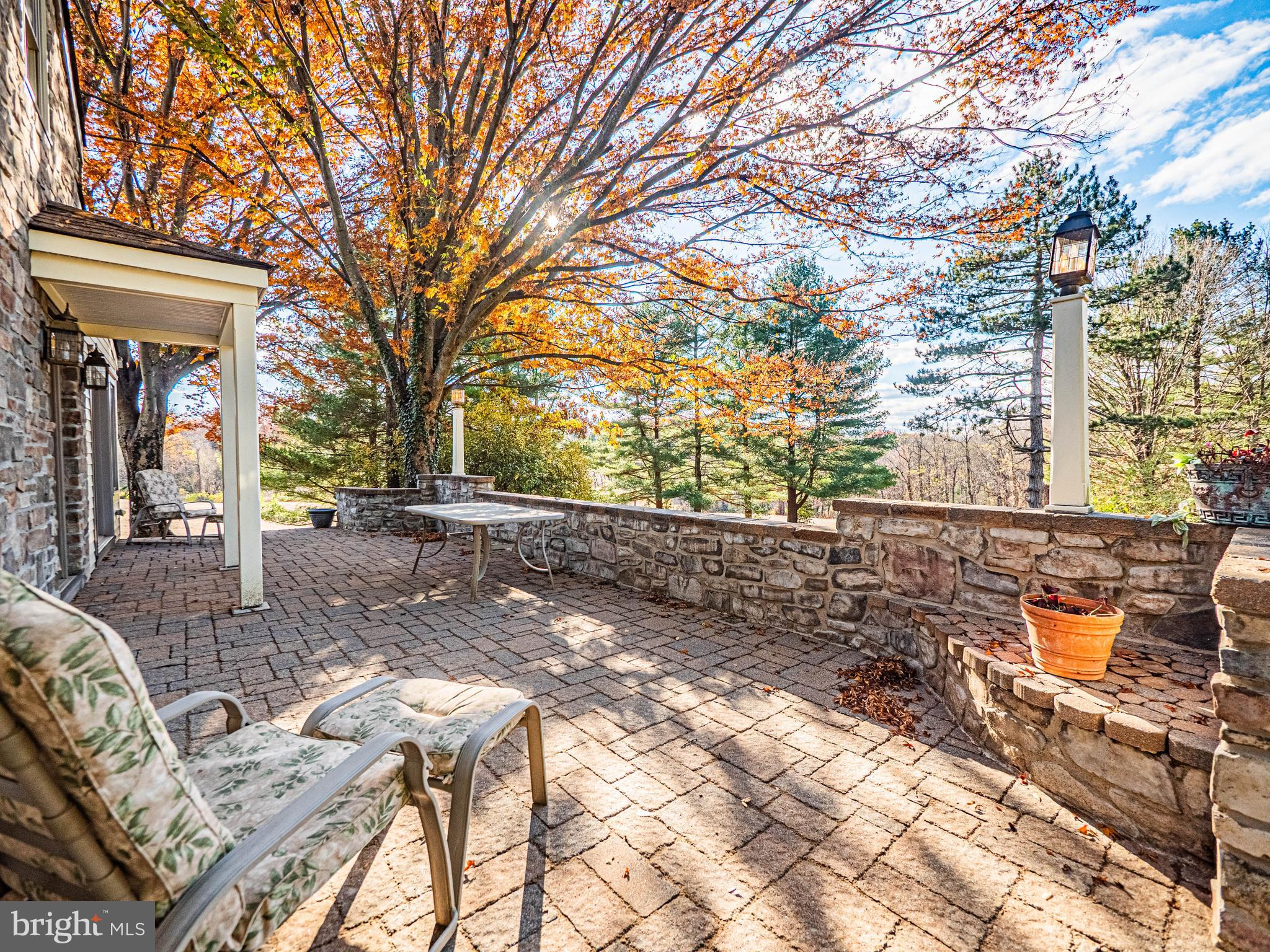 5710 Emory Road Upperco, MD 21155 - Photo 82 of 113 Exterior - Main Level Side Stone Patio