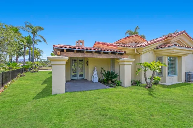 a view of a house with garden