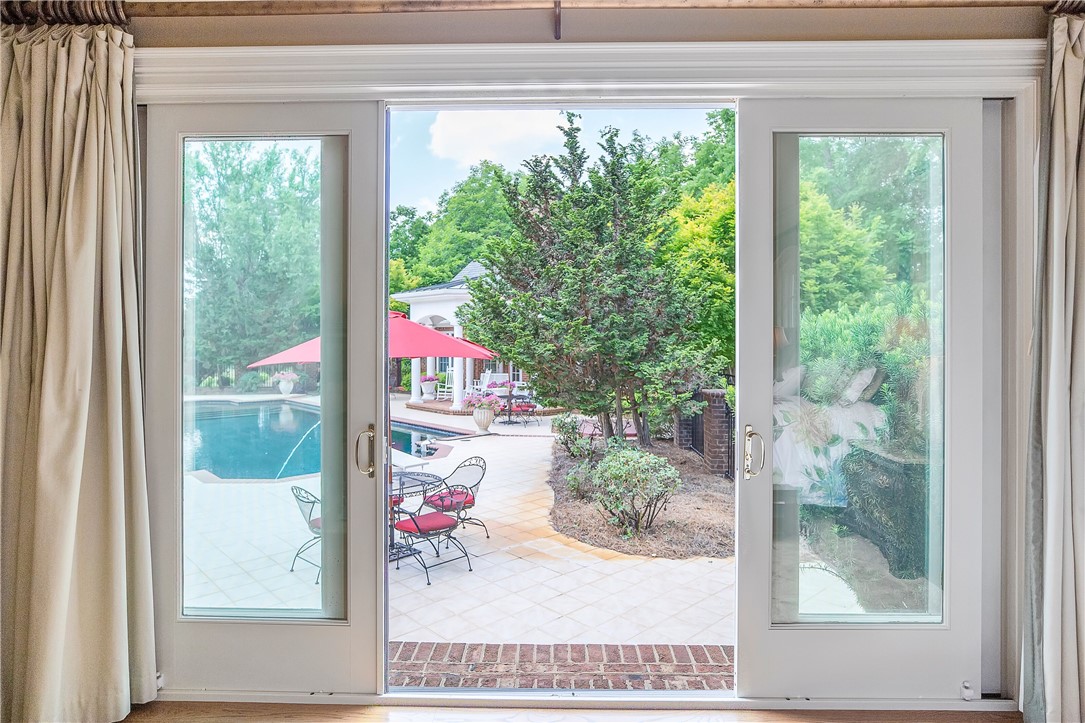 1617 Hook Road Honea Path, SC 29654 - Photo 27 of 50 Master Suite with sliding doors leading to pool pa