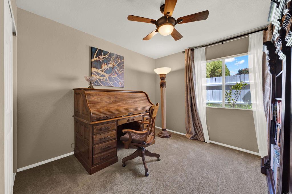 3761 Hillview Way Oceanside, CA 92056 - Photo 40 of 75 a view of workspace with furniture and a window