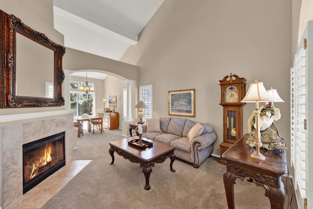 3761 Hillview Way Oceanside, CA 92056 - Photo 6 of 75 a living room with furniture and a fireplace