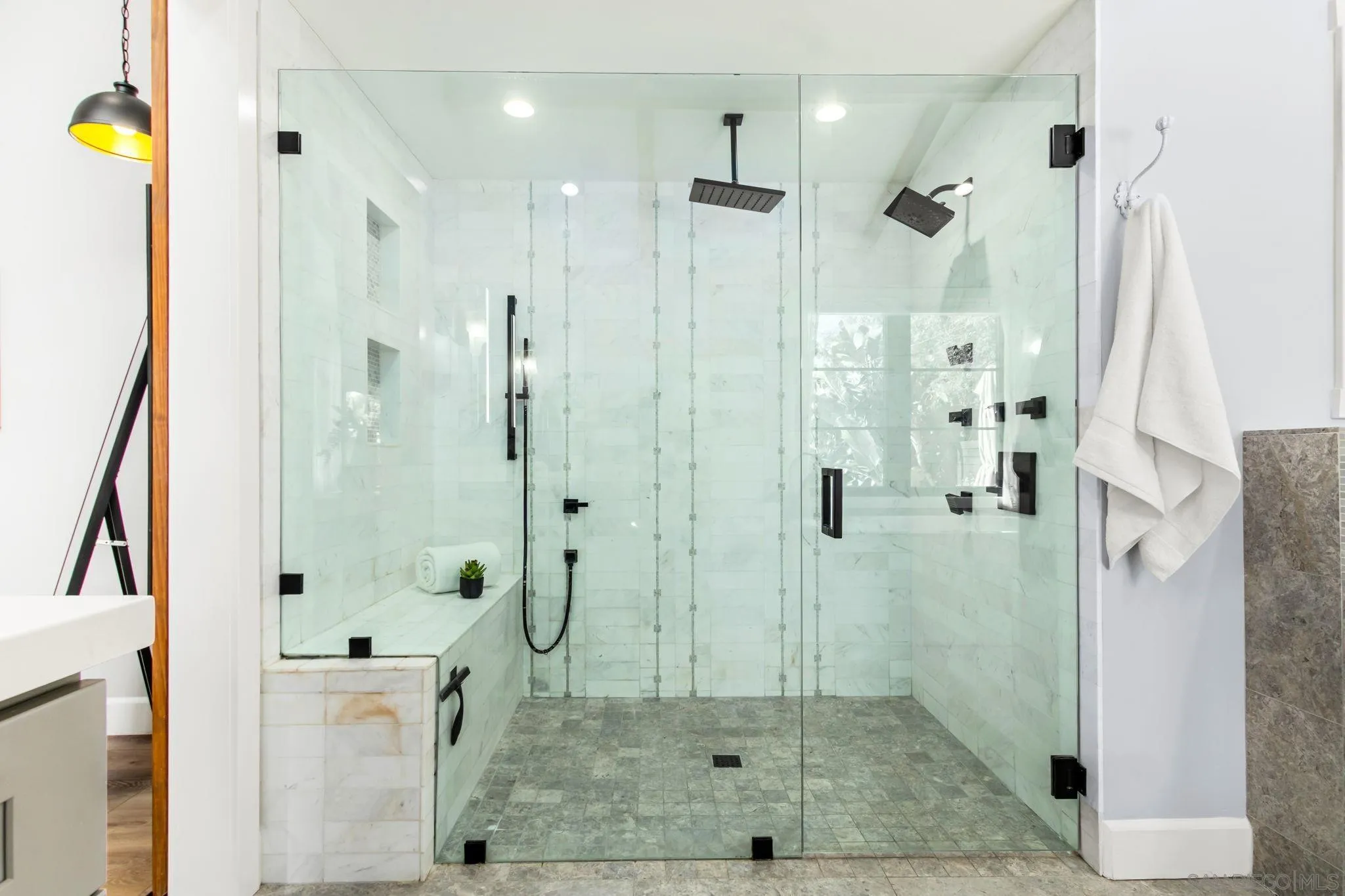 2335 Ivy Road Oceanside, CA 92054 - Photo 22 of 53 a bathroom with a shower and a sink