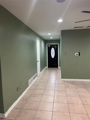 a view of empty room