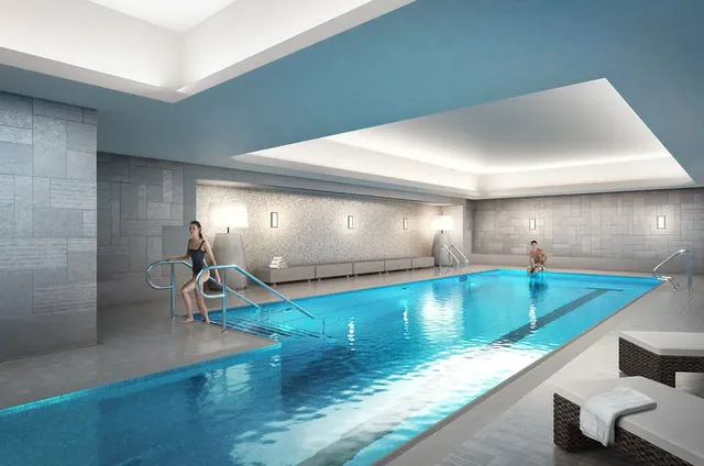 a kitchen with counter top