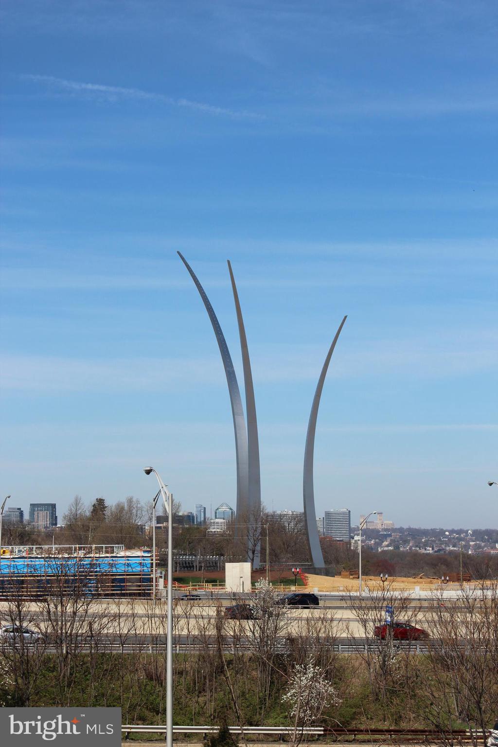 1101 South Arlington Ridge Road, Unit 504 Arlington, VA 22202 - Photo 31 of 37 a view of a city with tall buildings