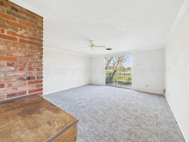 view of a bathroom from a hallway