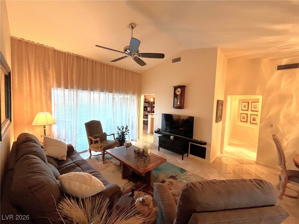 11021 Rackhurst Avenue Las Vegas, NV 89134 - Photo 5 of 53 Nice Living Room with Formal dining to right