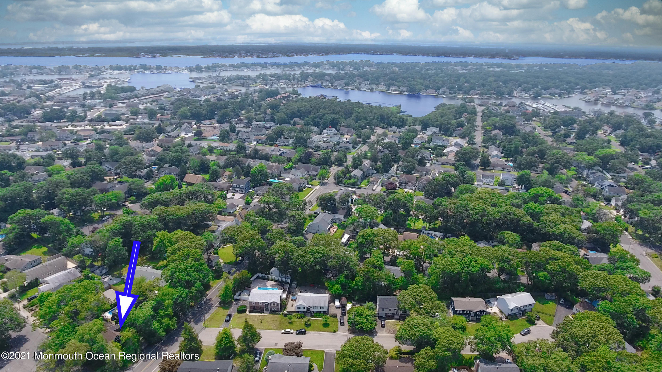 1500 Dorsett Dock Road Point Pleasant, NJ 08742 - Photo 32 of 33 Aerial 2