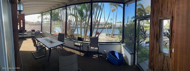 138 Bimini Road Cocoa Beach, FL 32931 - Photo 7 of 11 Screened in porch