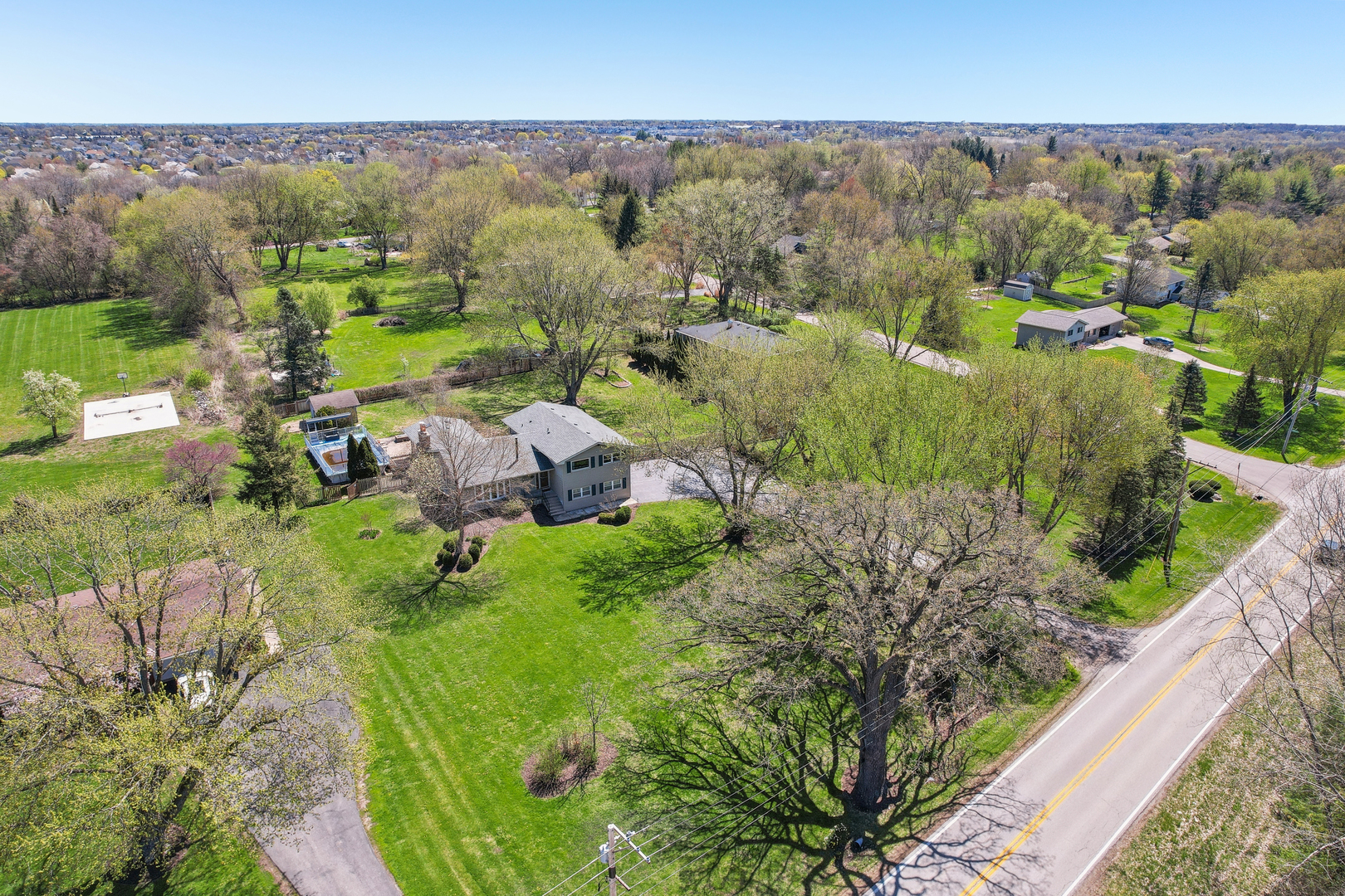 7N401 Stevens Road St. Charles, IL 60175 - Photo 1 of 33 a view of a garden with an ocean