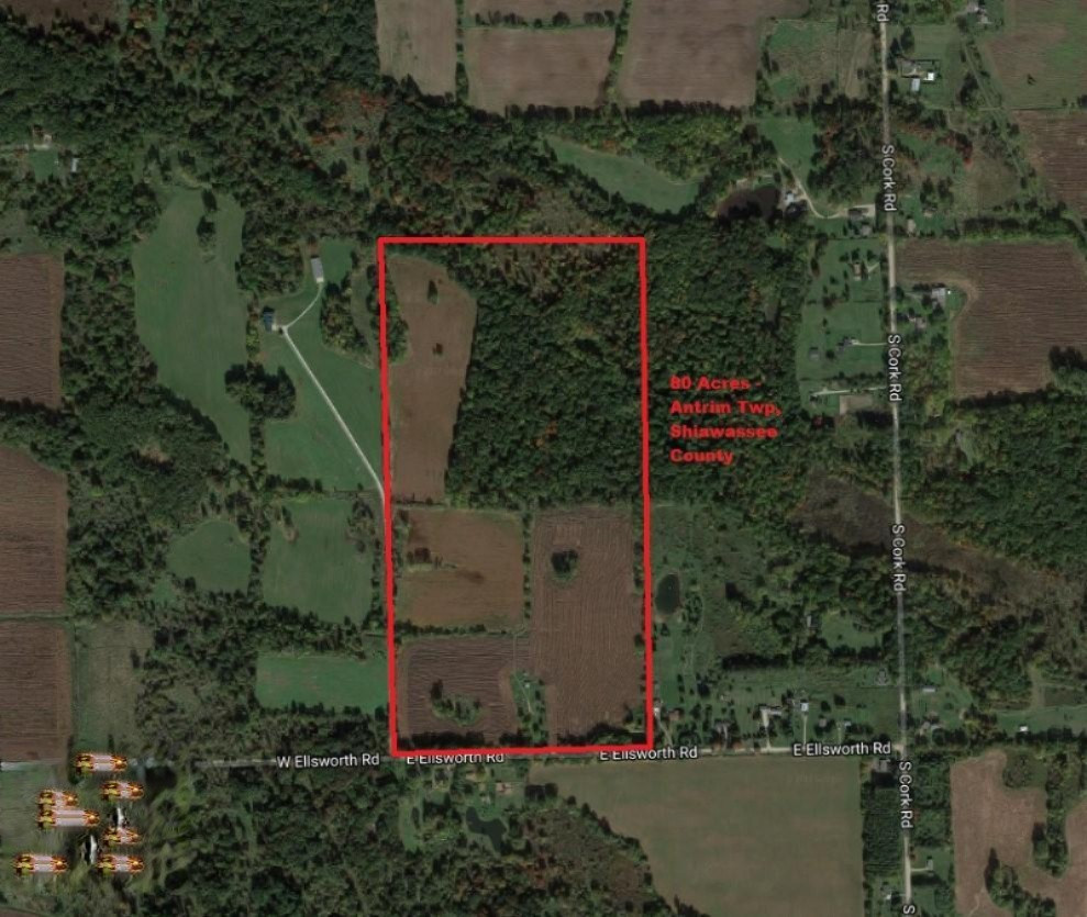 West Ellsworth Road Morrice, MI 48857 - Photo 1 of 35 Aerial80Acres