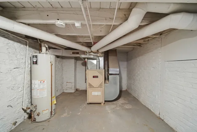 a view of a room with refrigerator