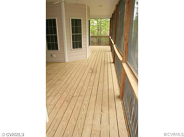 1024 Schroeder Road Powhatan, VA 23139 - Photo 4 of 24 Exterior Back - The rear screened in porch is spac