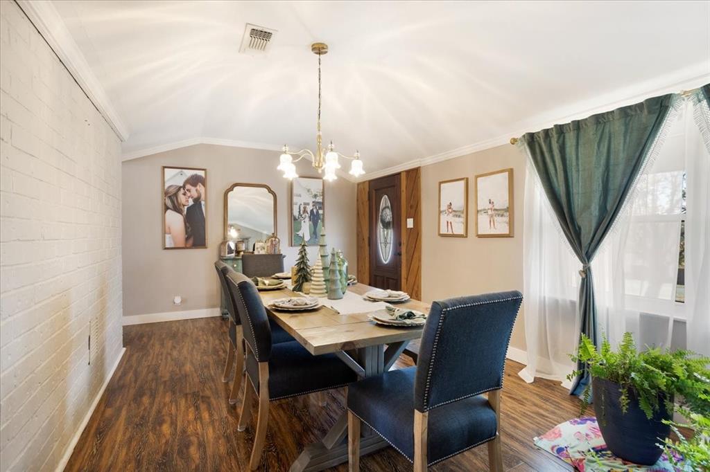90 Williams Trail Howe, TX 75459 - Photo 6 of 18 a view of a dining room with furniture window and wooden floor