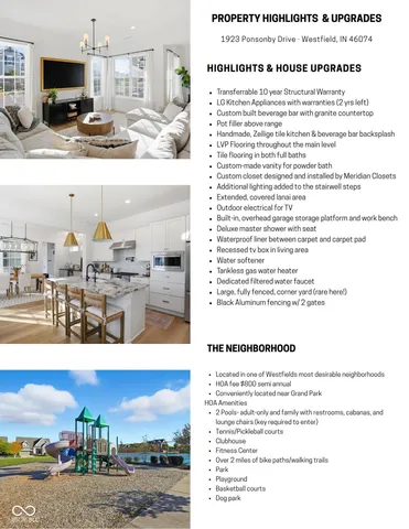 $565,000 | 1923 Ponsonby Drive, Westfield, IN 46074