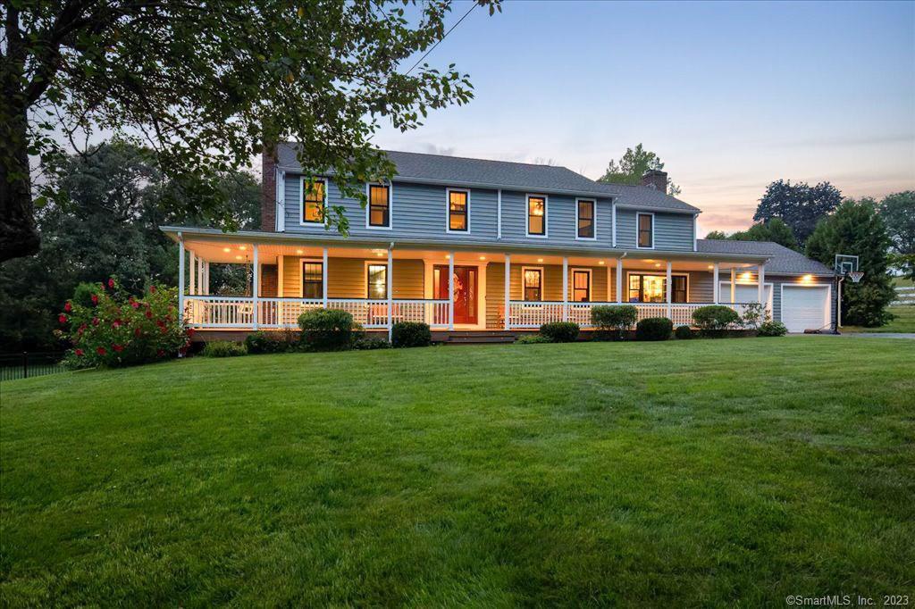 24 Gulf Road Somers, CT 06071 - Photo 1 of 1 a front view of house with yard and green space
