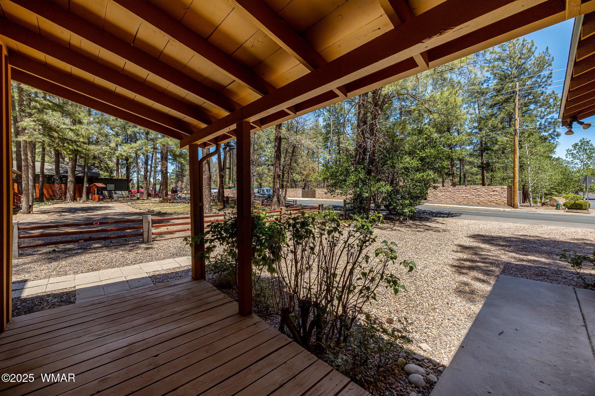 24 North Woodland Road Lakeside, AZ 85929 - Photo 3 of 37 Front Porch view to street