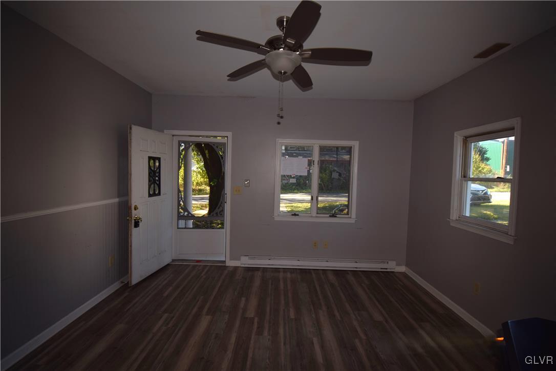 60 Mill Road Palmerton, PA 18071 - Photo 8 of 23 wooden floor in an empty room with a window