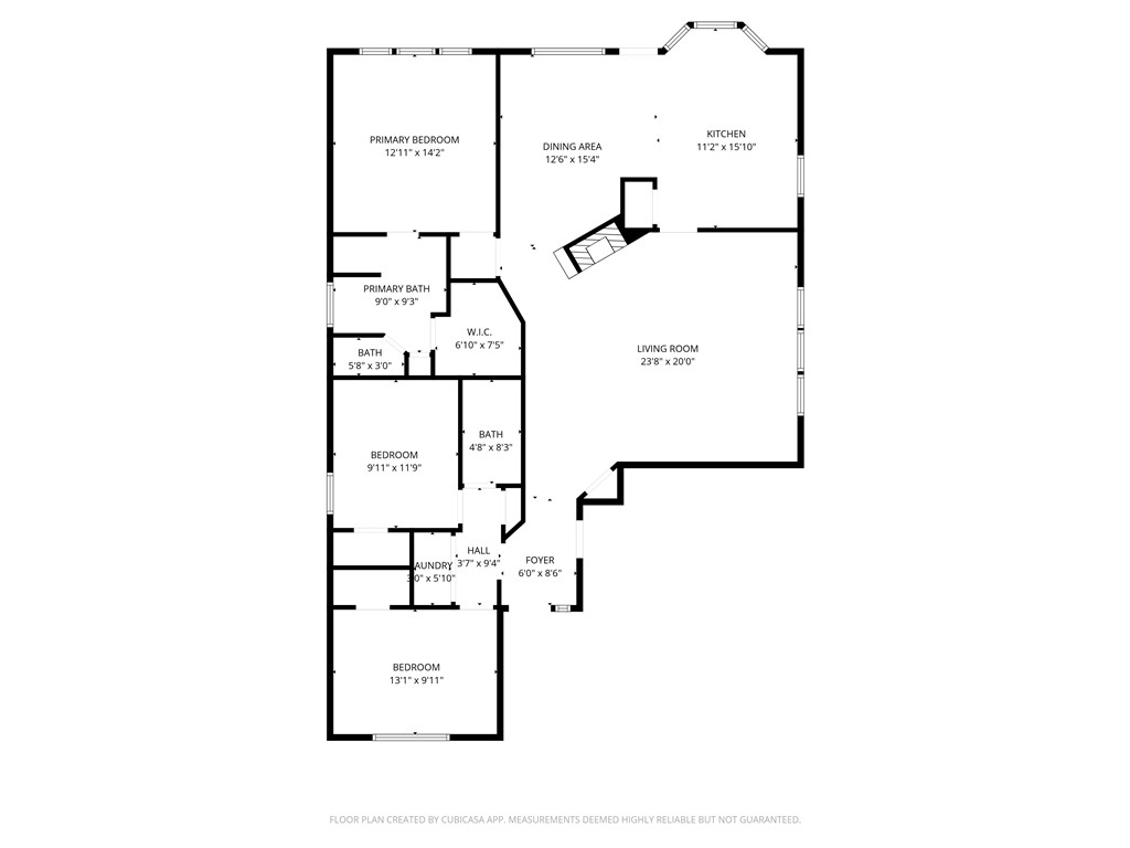 1700 Kingsgate Drive Bryan, TX 77807 - Photo 21 of 21 a picture of floor plan