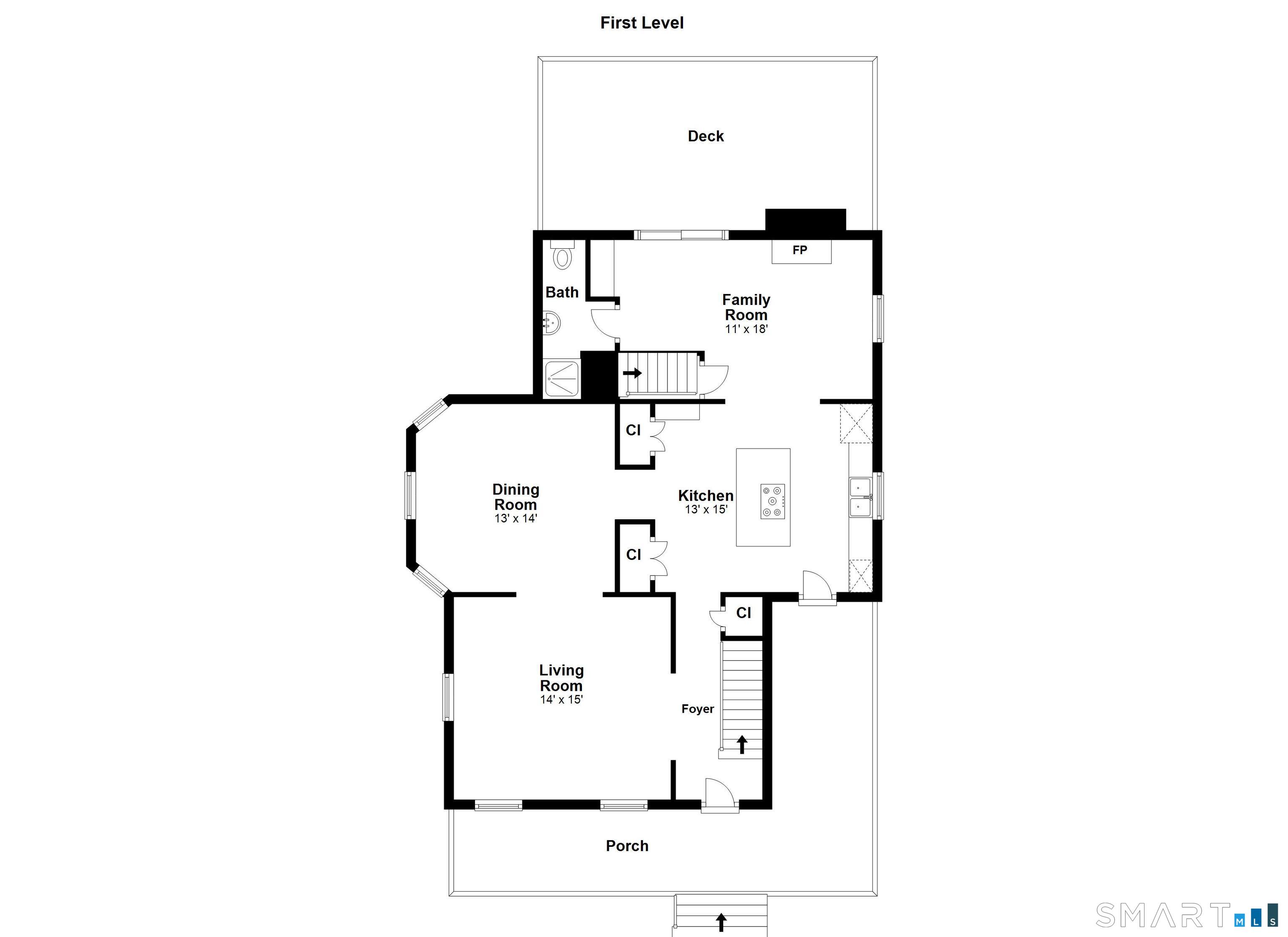 36 Catoonah Street, Unit 18 Ridgefield, CT 06877 - Photo 37 of 40 a picture of floor plan
