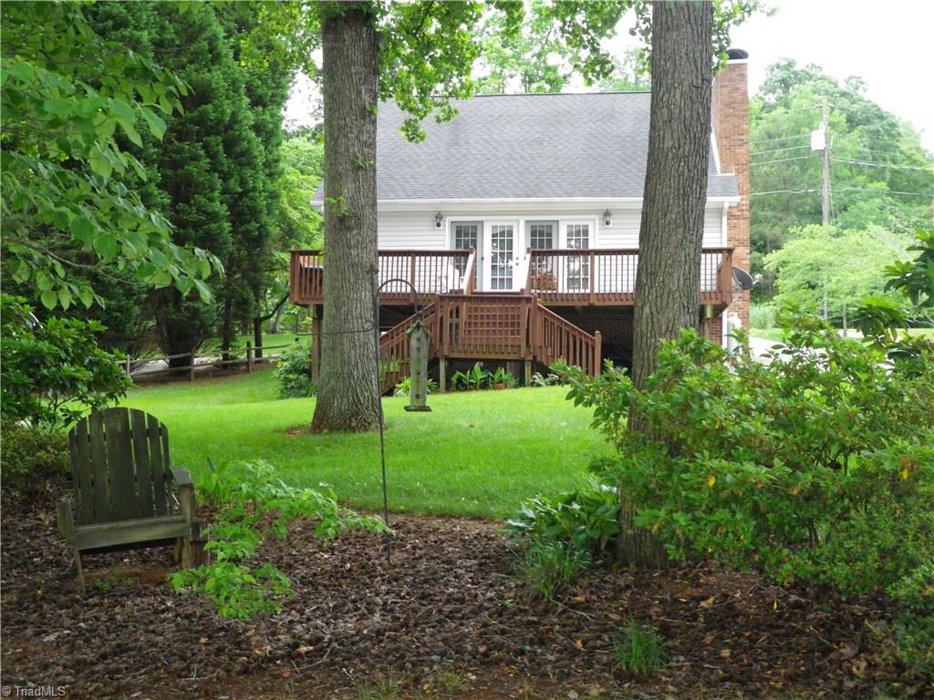 1596 Beckner Road Lexington, NC 27292 - Photo 1 of 29 Gently sloping lot with mature shade trees.